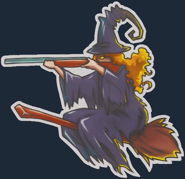 Sticker | Witch